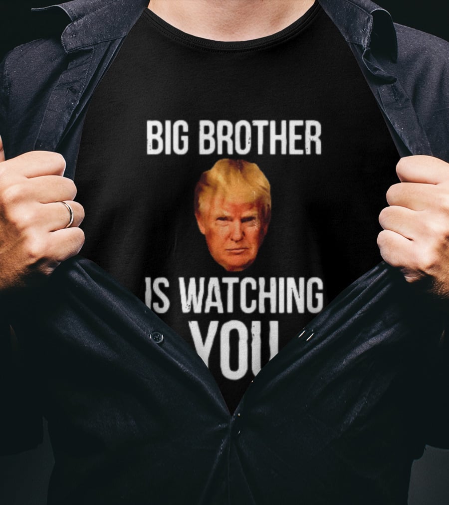 Big Brother Is Ing You Trump Political Humor T-Shirt