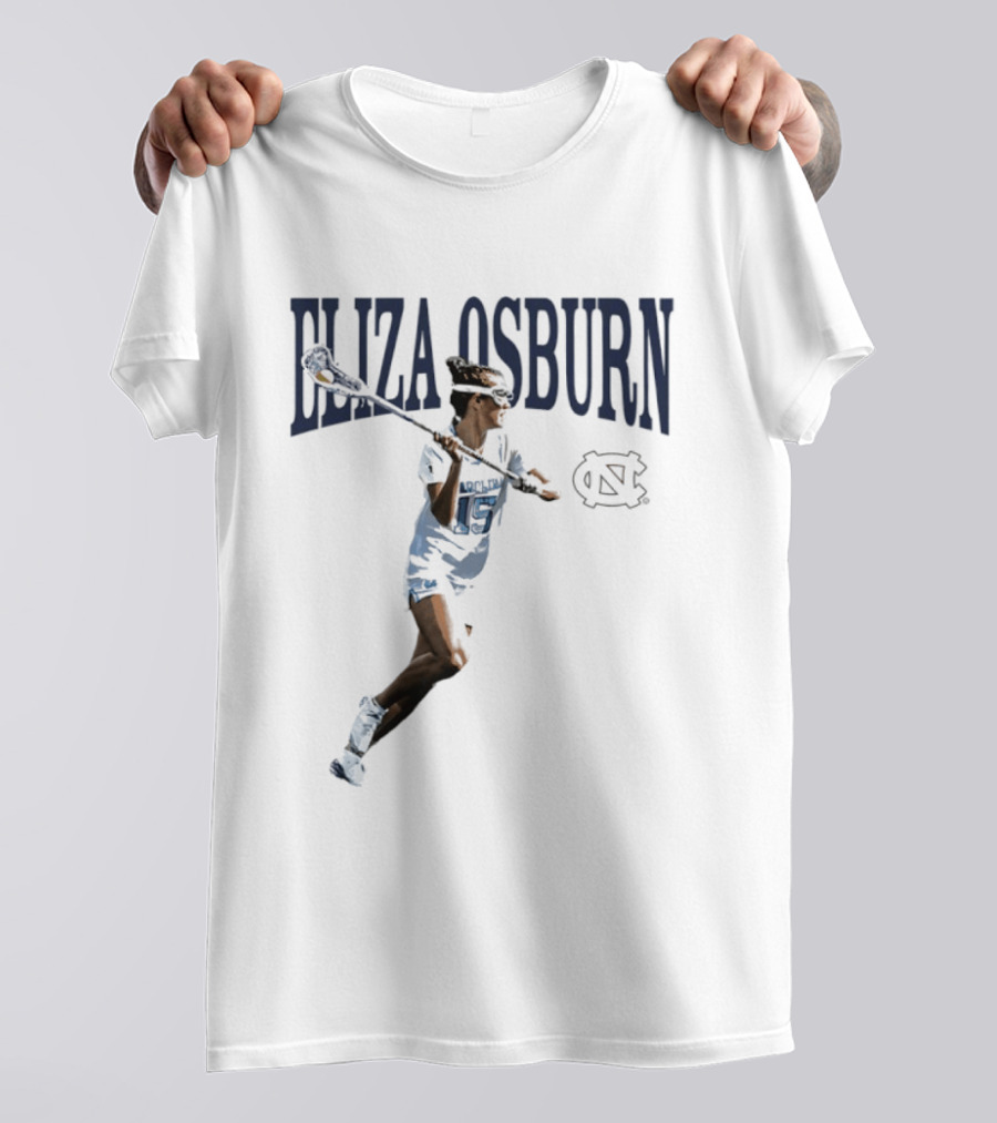 Eliza Osburn North Carolina Lacrosse Tar Heels T-Shirt
