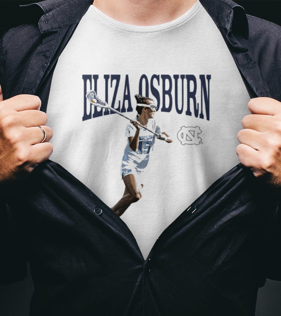 Eliza Osburn North Carolina Lacrosse Tar Heels T-Shirt
