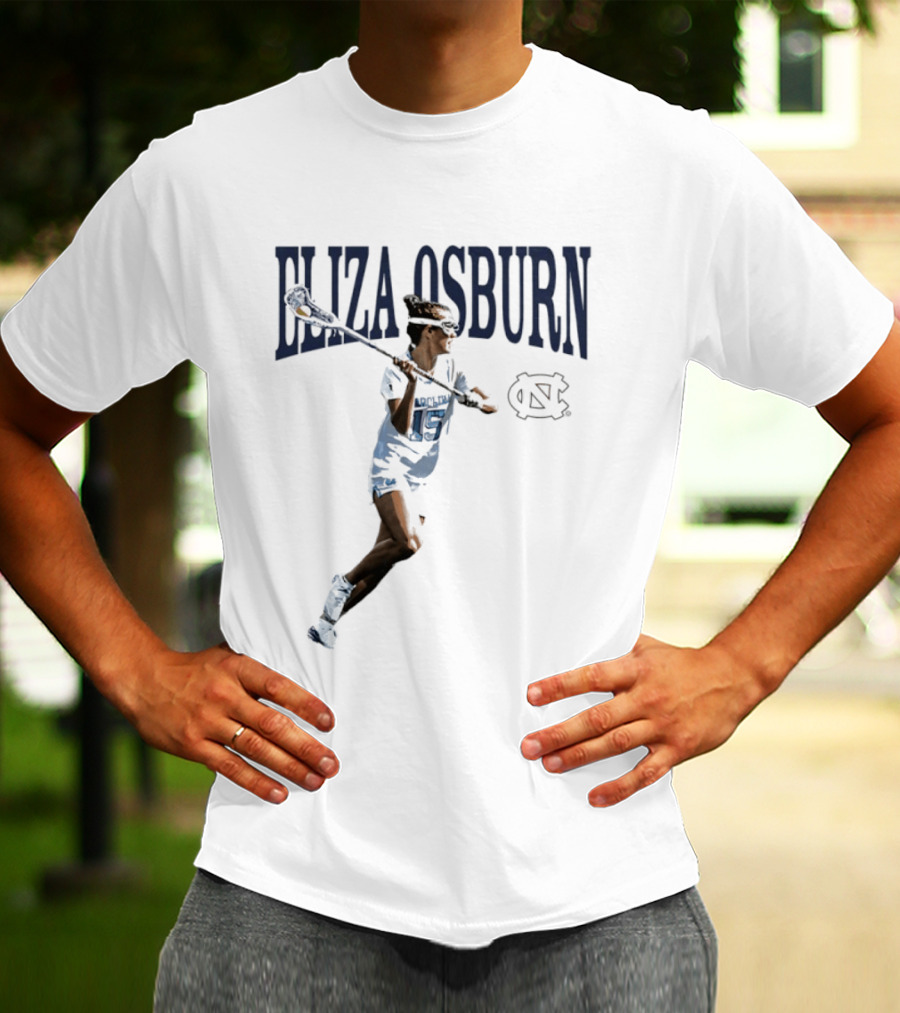 Eliza Osburn North Carolina Lacrosse Tar Heels T-Shirt