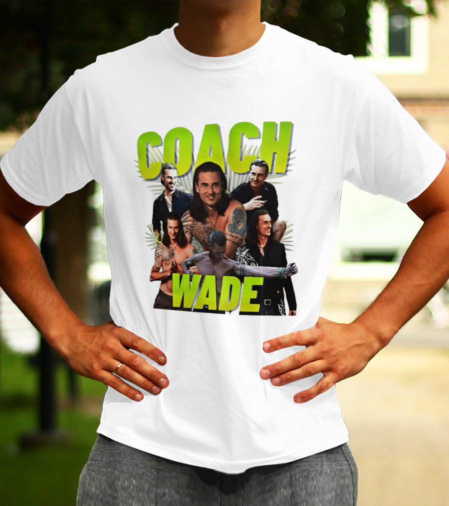 Coach Wade Survivor Tattooed Icon Collage T-Shirt
