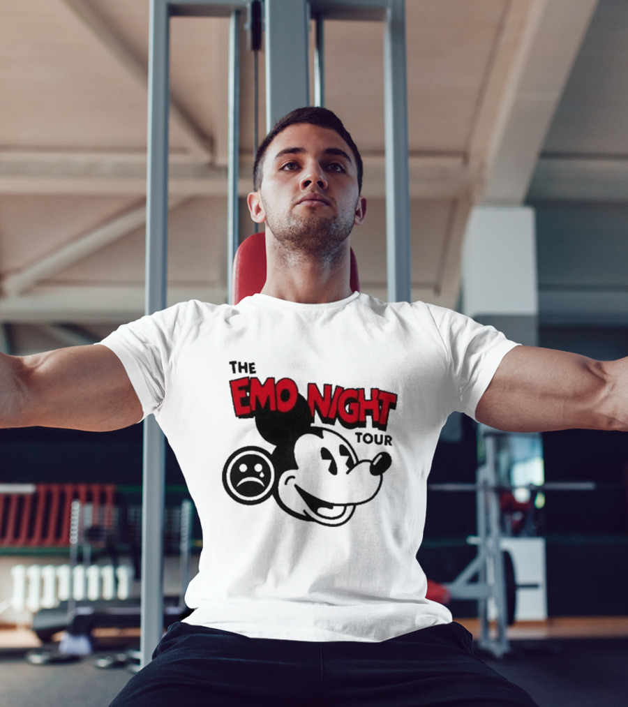The Emo Night Tour Mouse Sad Face T-Shirt