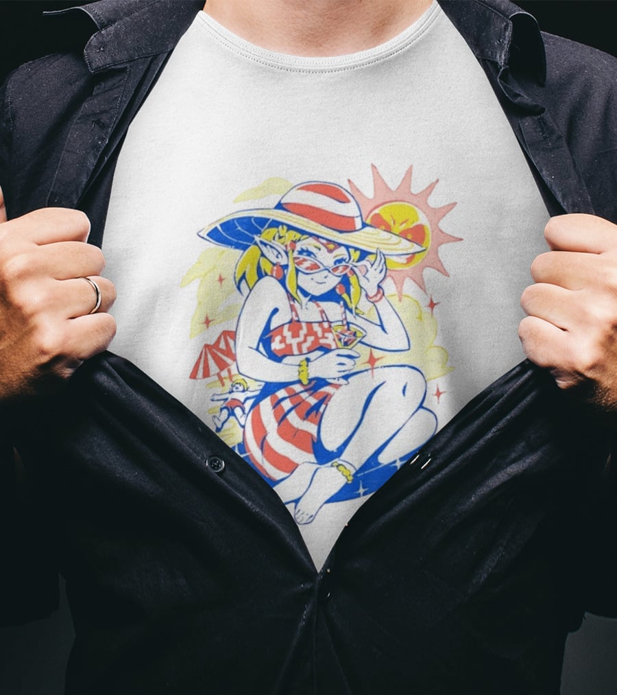 Hylian Princess Summer Season Sun T-Shirt
