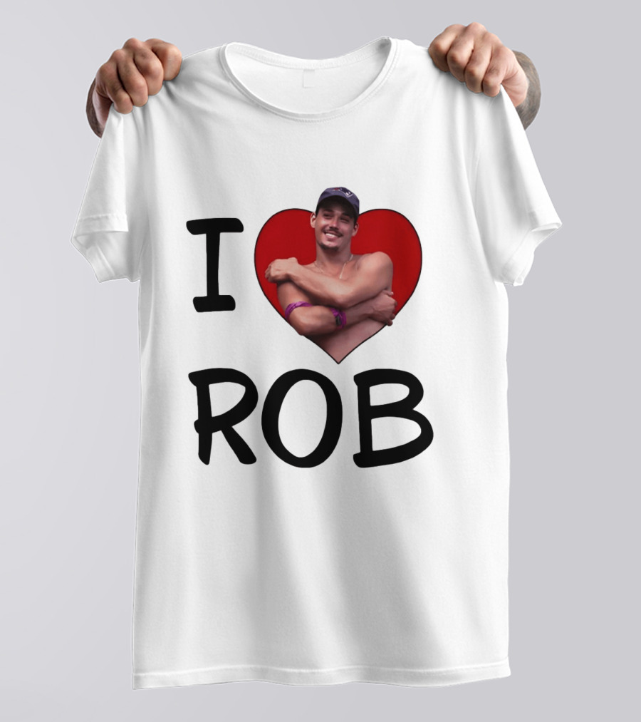 I Heart Rob Boston Rob Mariano Hugging Image T-Shirt