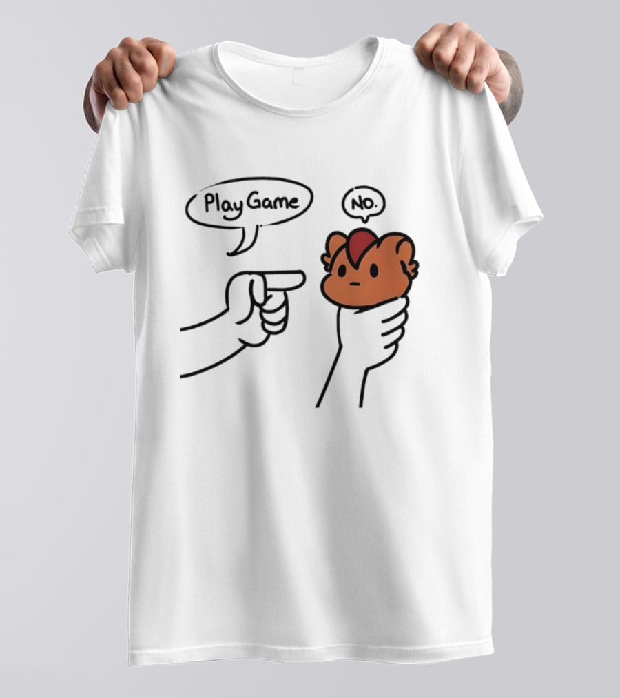 Jyggy Play Game No Gesture Meme Humor T-Shirt
