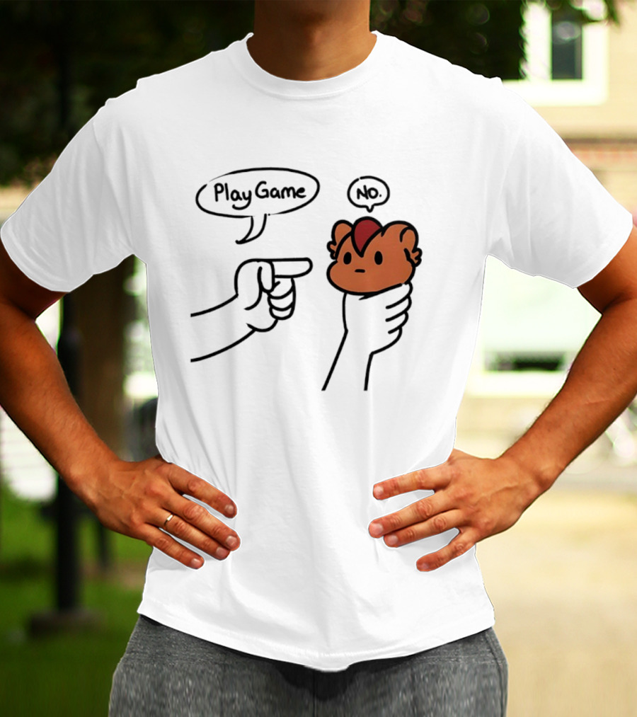 Jyggy Play Game No Gesture Meme Humor T-Shirt