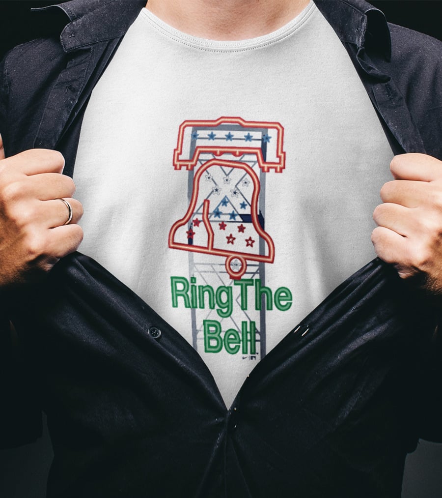 Philadelphia Phillies Ring The Bell Liberty Stars T-Shirt