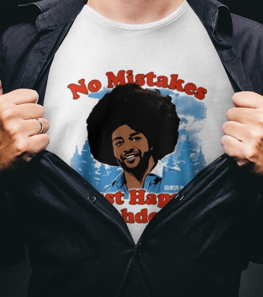 Rome Odunze No Mistakes Just Happy Little Touchdowns NFLPA T-Shirt