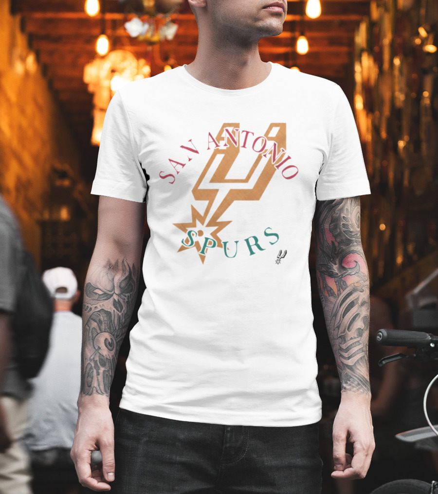 San Antonio Spurs Stadium Essentials Cocoon Spurs Basketball T-Shirt