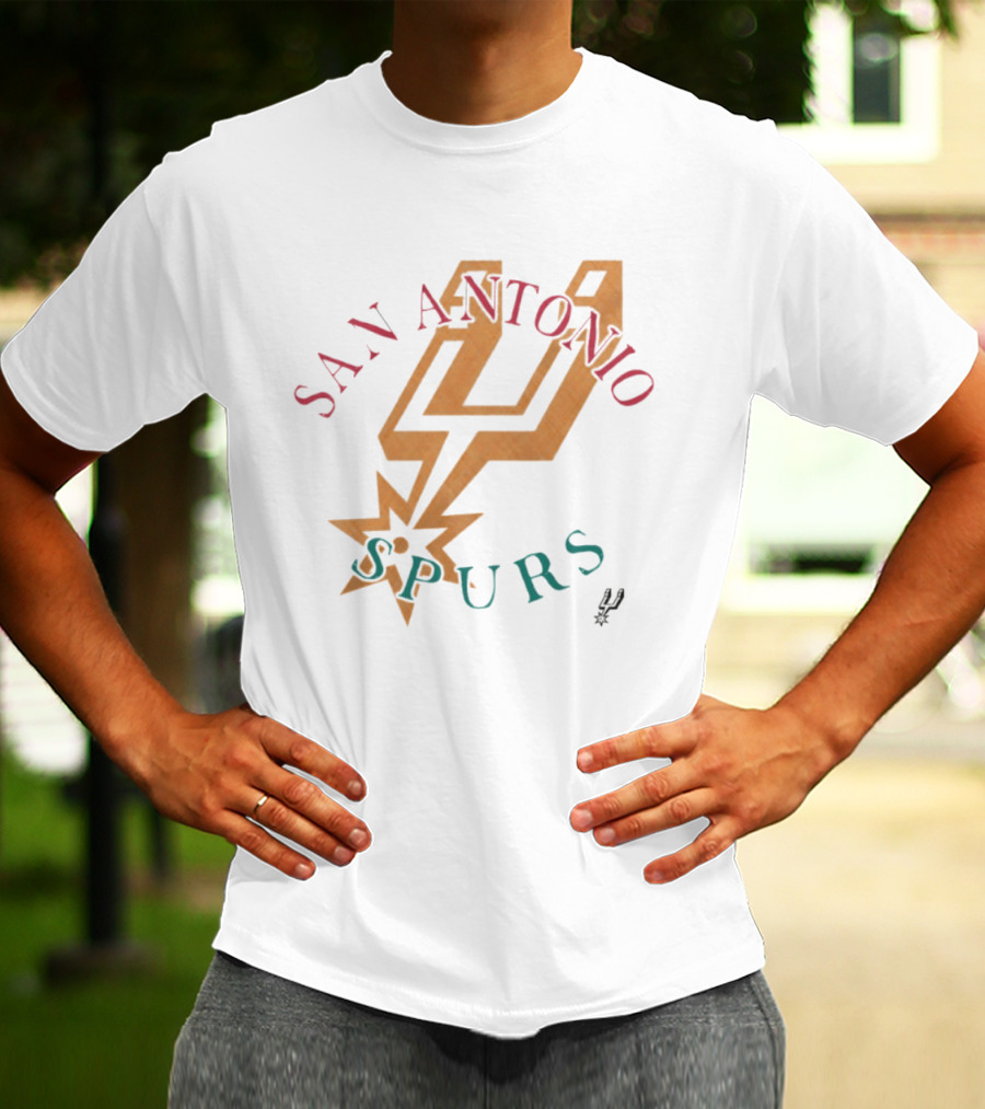 San Antonio Spurs Stadium Essentials Cocoon Spurs Basketball T-Shirt