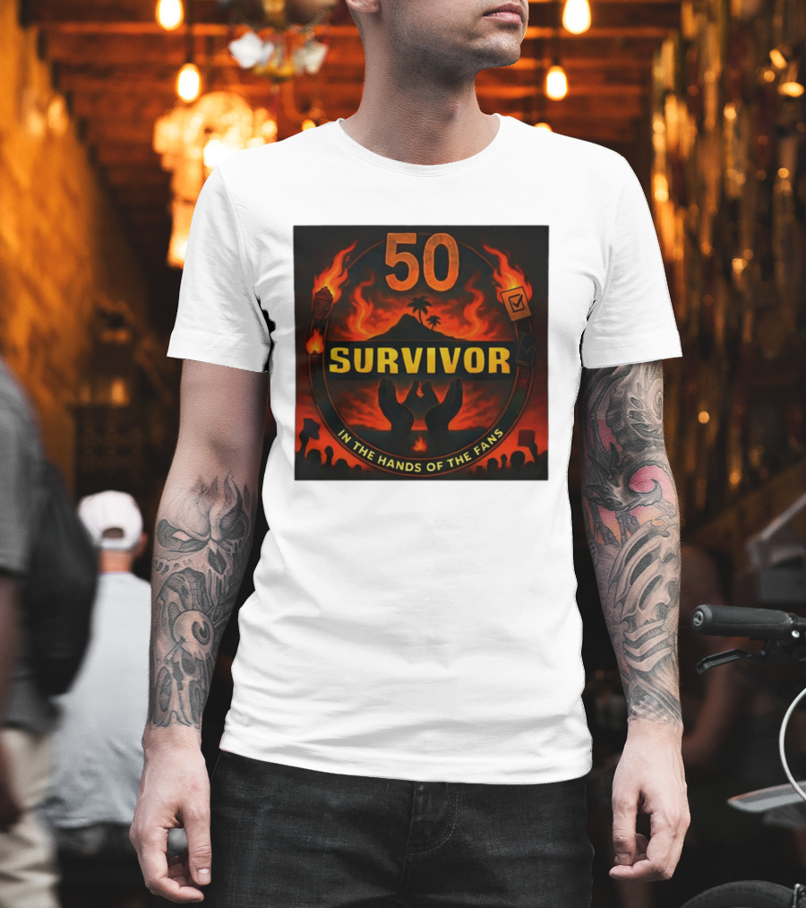 Survivor 50 Season Outwit Outplay Outlast In The Hands Of The Fans T-Shirt