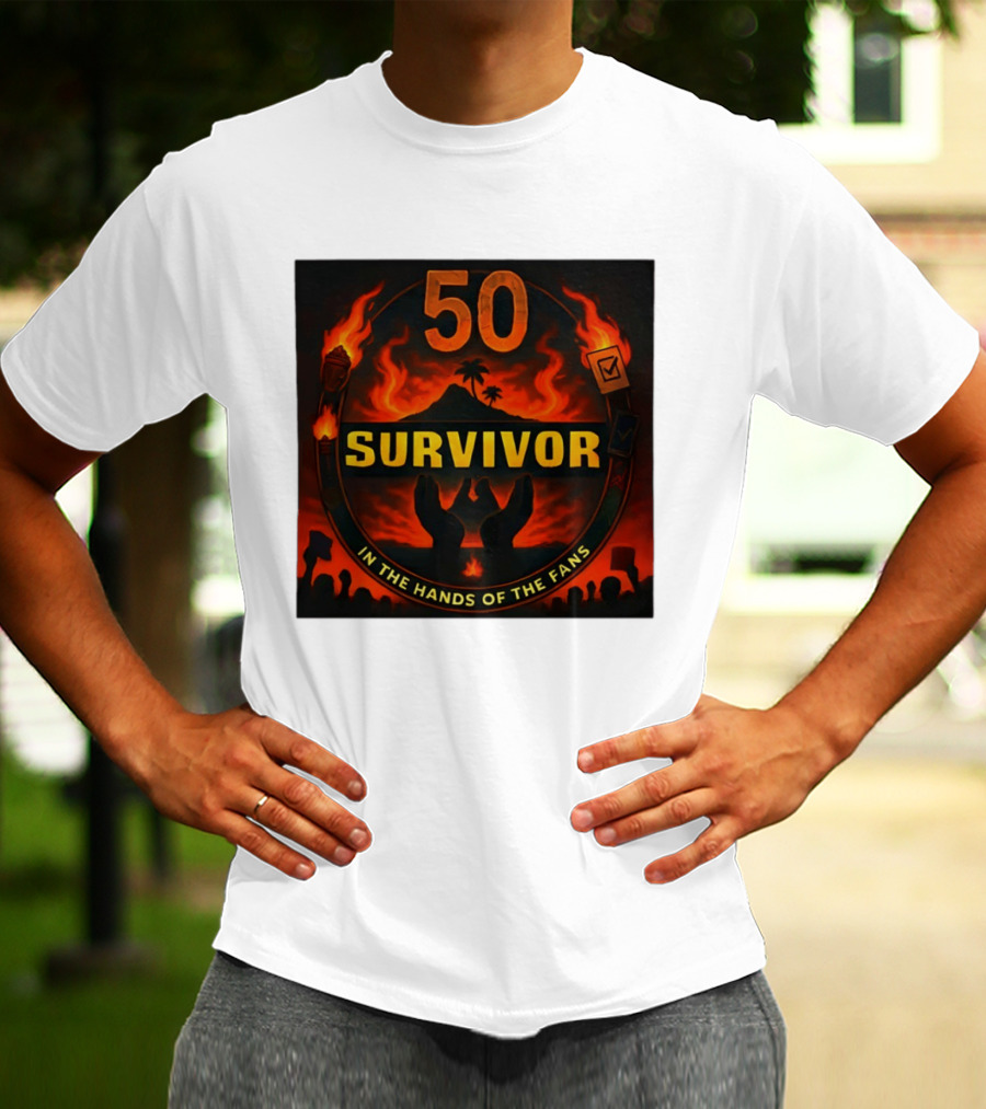 Survivor 50 Season Outwit Outplay Outlast In The Hands Of The Fans T-Shirt
