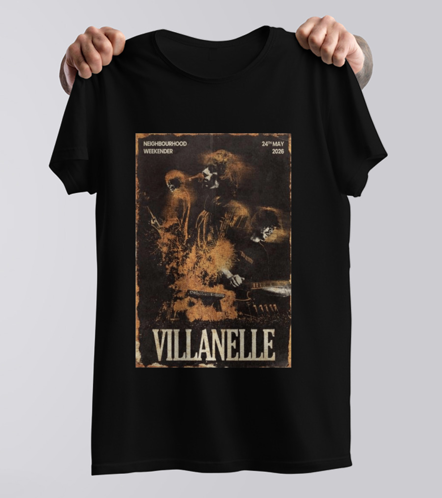VILLANELLE Neighbourhood Weekender 24th May 2026 T-Shirt