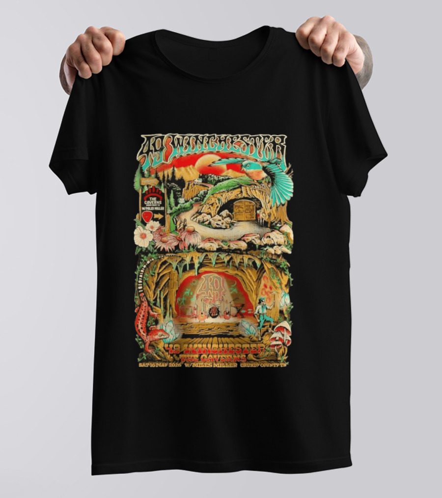 49 Winchester Live May 15 16 2026 The Caverns Pelham TN Event T-Shirt