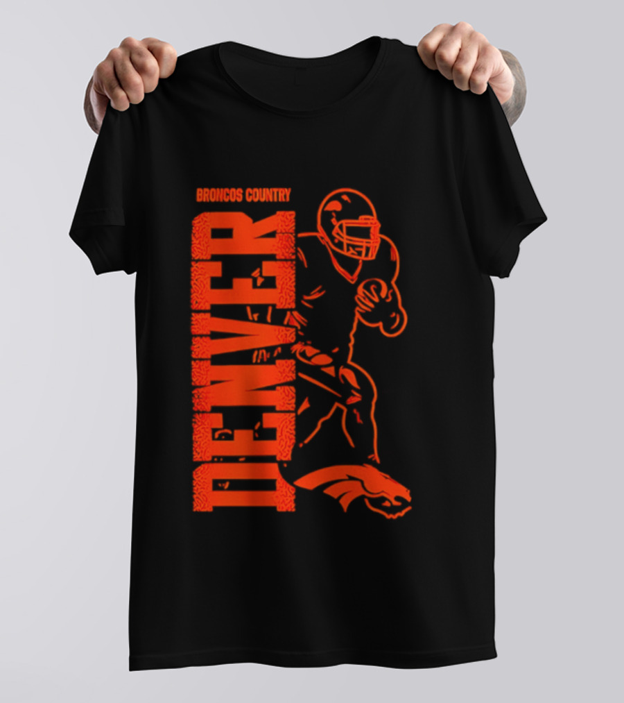 Broncos Country Denver Broncos Football Team Spirit T-Shirt