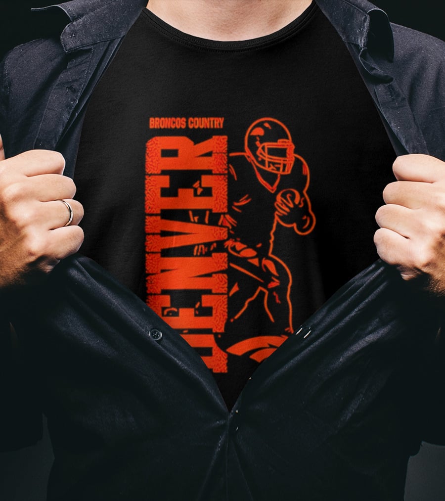 Broncos Country Denver Broncos Football Team Spirit T-Shirt