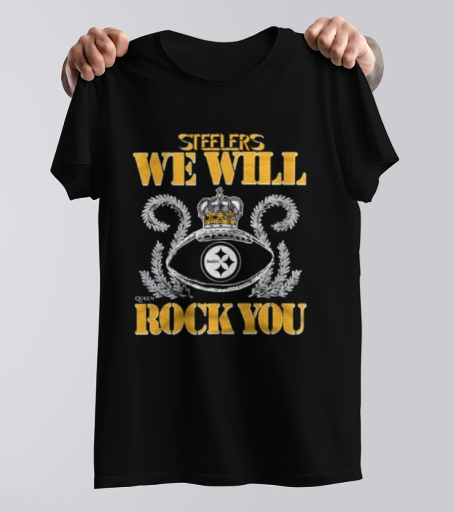 Steelers We Will Rock You 2026 Schedule Queen T-Shirt