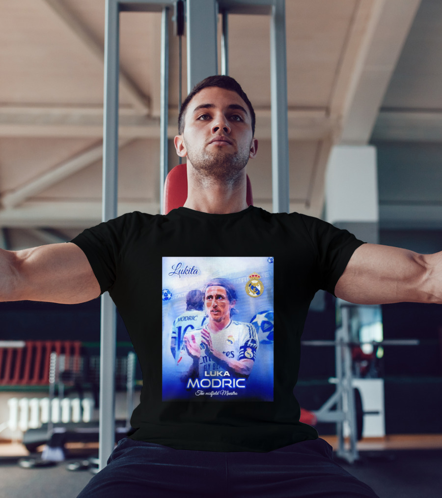 Real Madrid Luka Modric Midfield Maestro Lukita T-Shirt