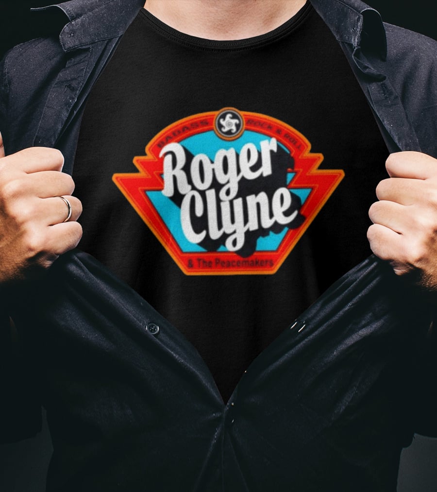 Roger Clyne & The Peacemakers Badass Rock & Roll T-Shirt