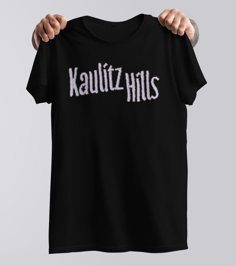 Kaulitz Hills Sparen Text Script T-Shirt