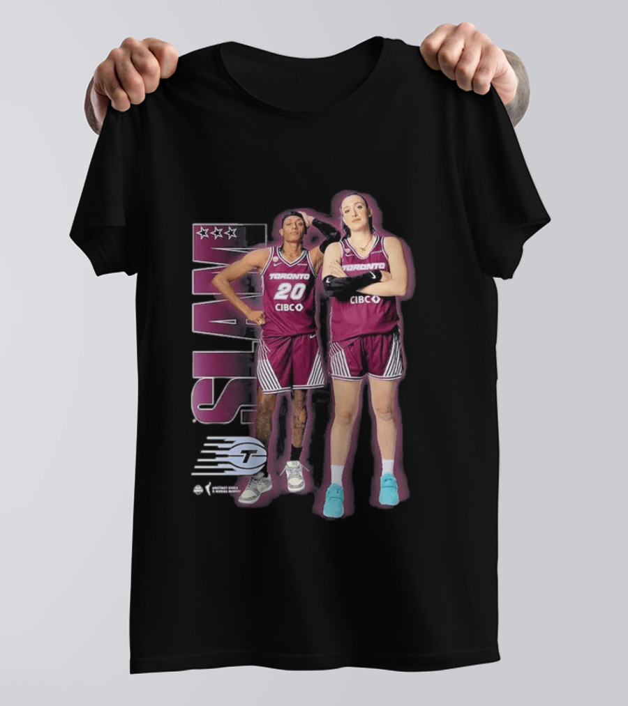 Slam 262 Toronto Marina Mabrey Brittney Sykes Remix Heavy T-Shirt