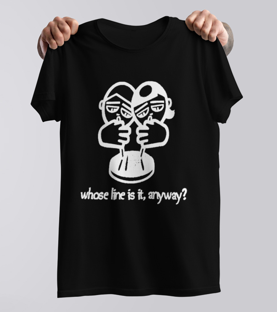 Whose Line Is It Anyway McGee Masked Duo T-Shirt