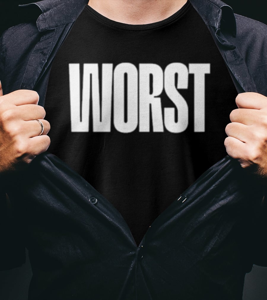 Mercha Worst Wht T-Shirt