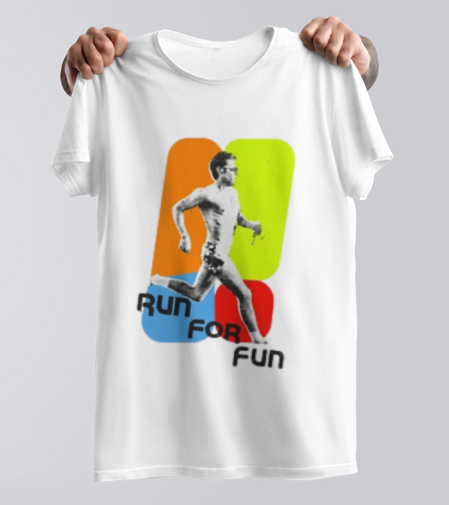 Run For Fun Harry Styles Colorful Running T-Shirt