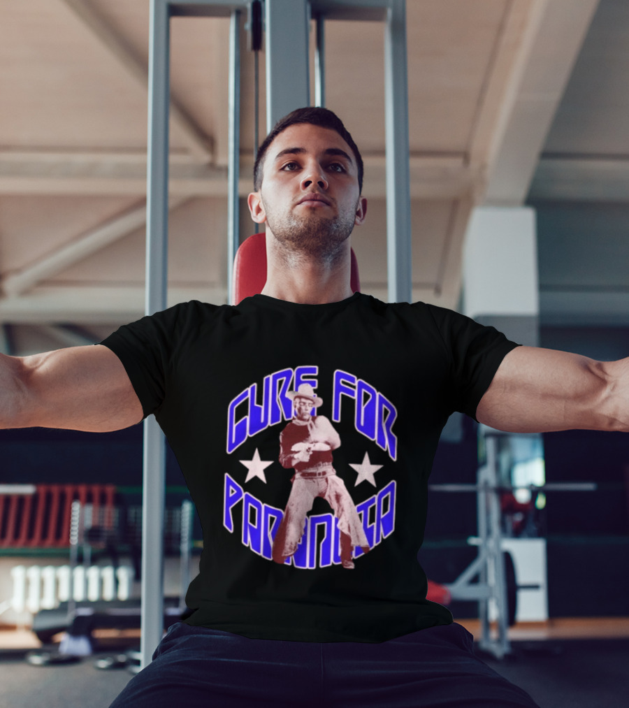 Cure For Paranoia Cowboy With Stars T-Shirt