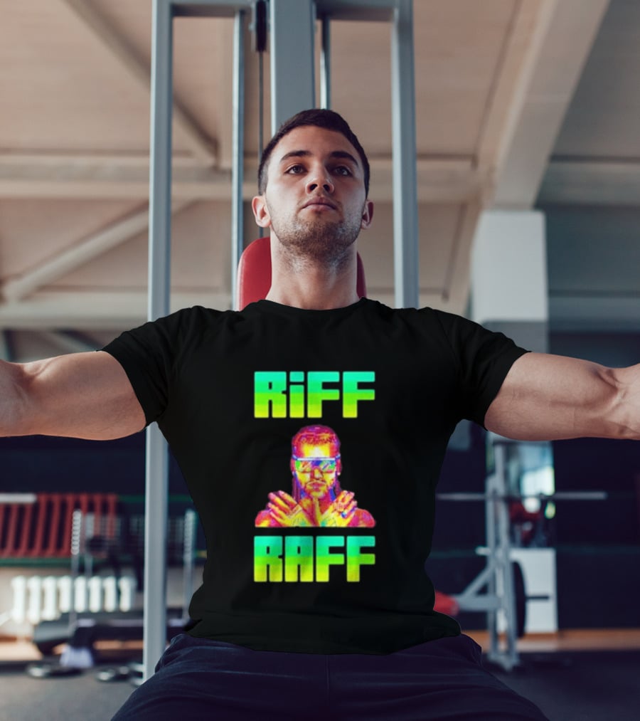 Riff Raff Neon 8 Bit Style Dale Dan Tony T-Shirt