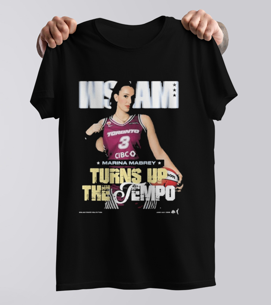 Slam 262 Marina Mabrey Toronto 3 CIBC Turns Up The Tempo T-Shirt