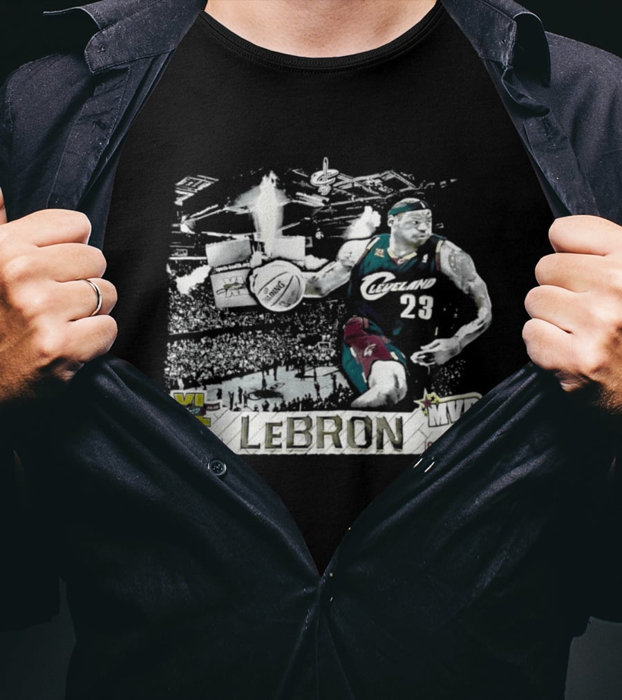 LeBron James Cleveland Cavaliers The Finals 2007 All For One One For All 23 T-Shirt