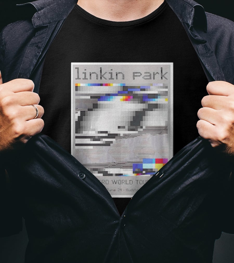Linkin Park From Zero World Tour 2026 Madrid Spain June 24 Auditorio Miguel Rios T-Shirt