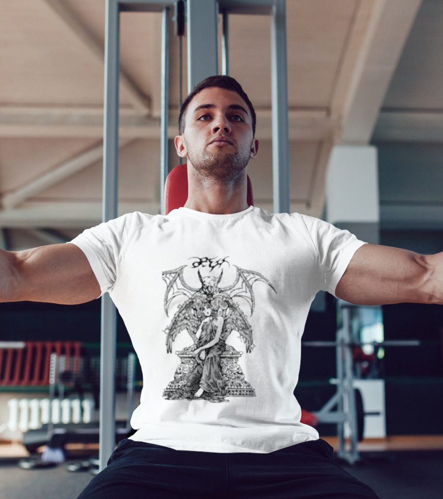 8Thwndr Gargoyle Winged Creature T-Shirt