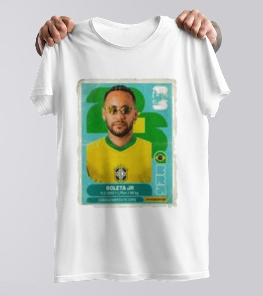 Boleta Jr 2023 Caracas Esporte Público Brasileira T-Shirt