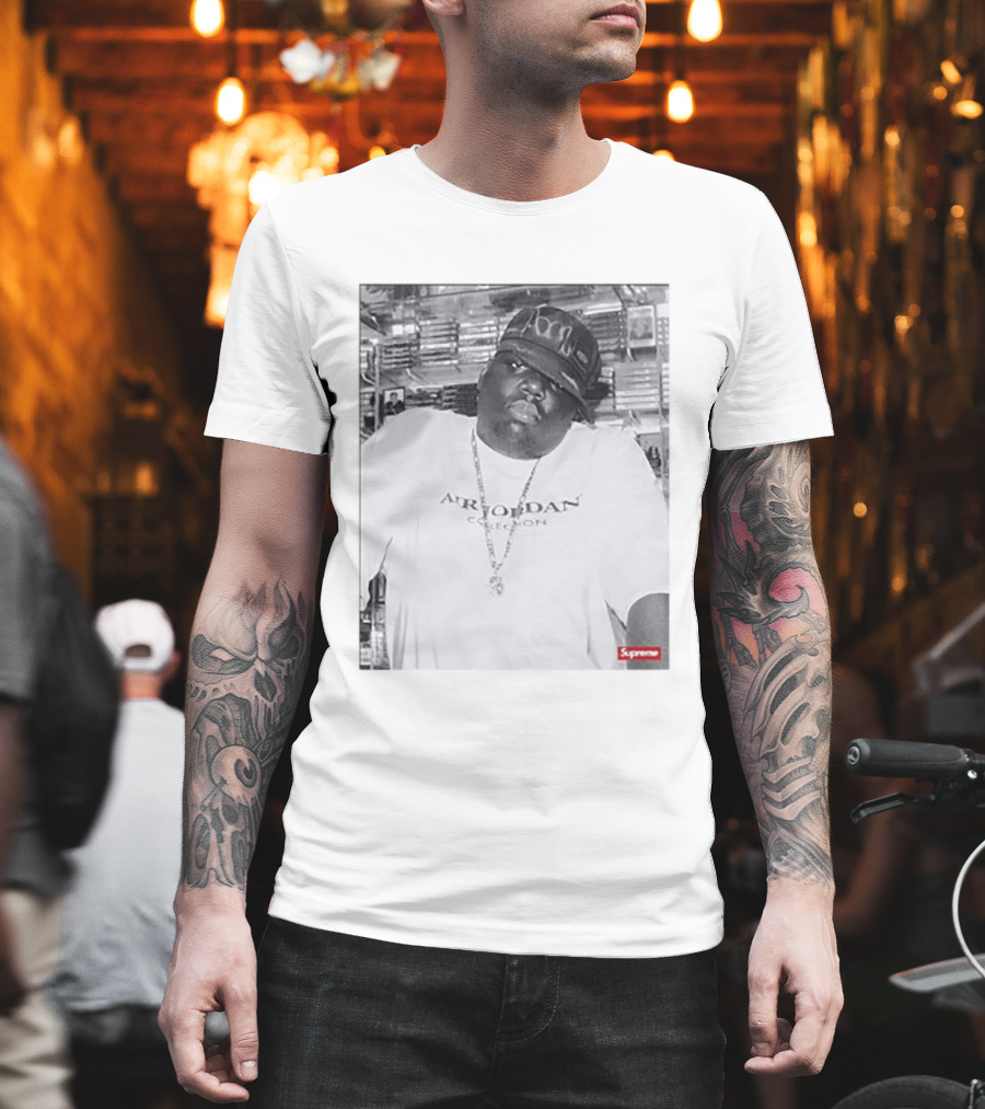 Air Jordan Collection Biggie Supreme Retro Declan Rice Arsenal T-Shirt