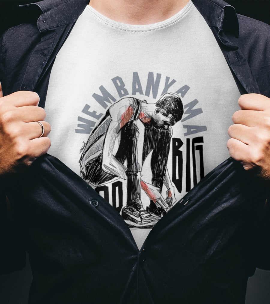 Wembanyama San Antonio Spurs Too Big T-Shirt