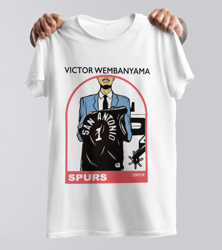 Victor Wembanyama San Antonio Spurs Number 1 T-Shirt