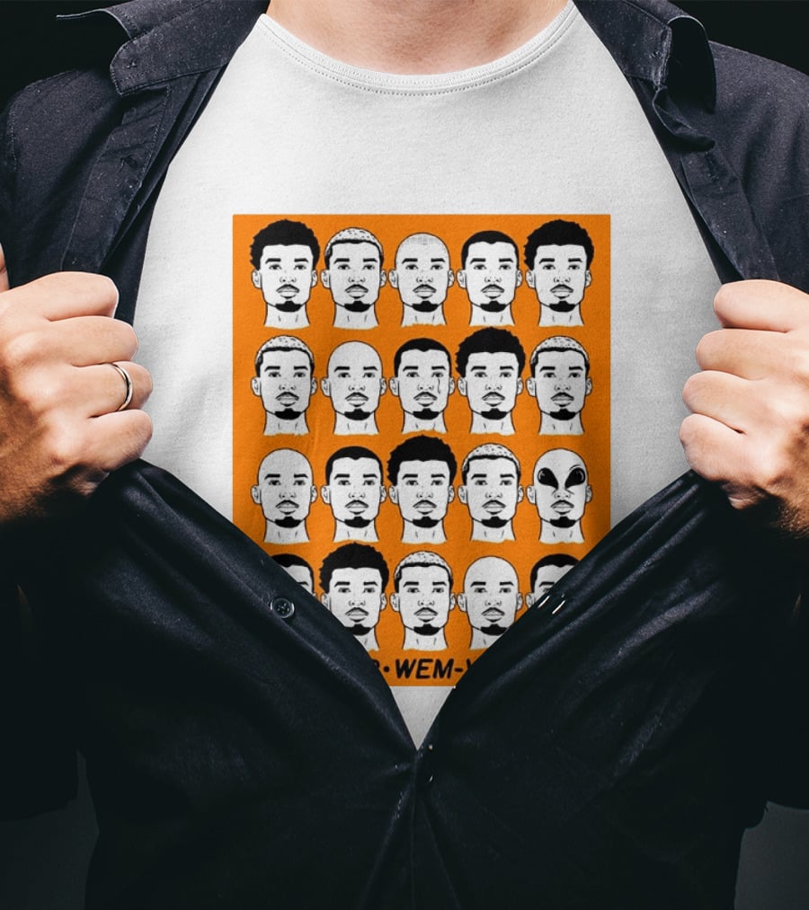 WEMBY P WEM V P MVP Victor Wembanyama Faces Collection T-Shirt