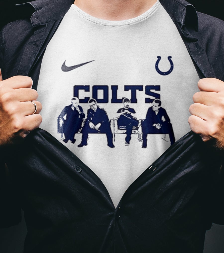 Indianapolis Colts Nike U2 Band Collaboration T-Shirt