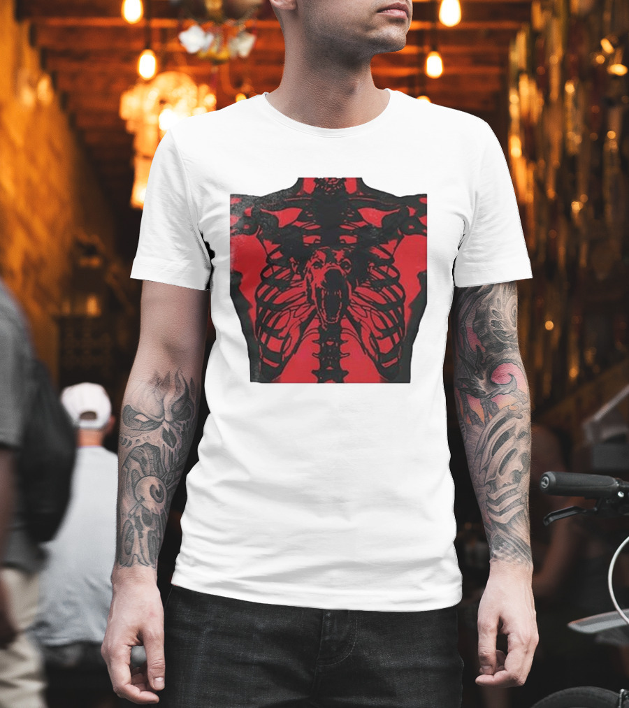 Punfest Told Y'all I Got That Dog In Me Skeleton Dog X Ray T-Shirt