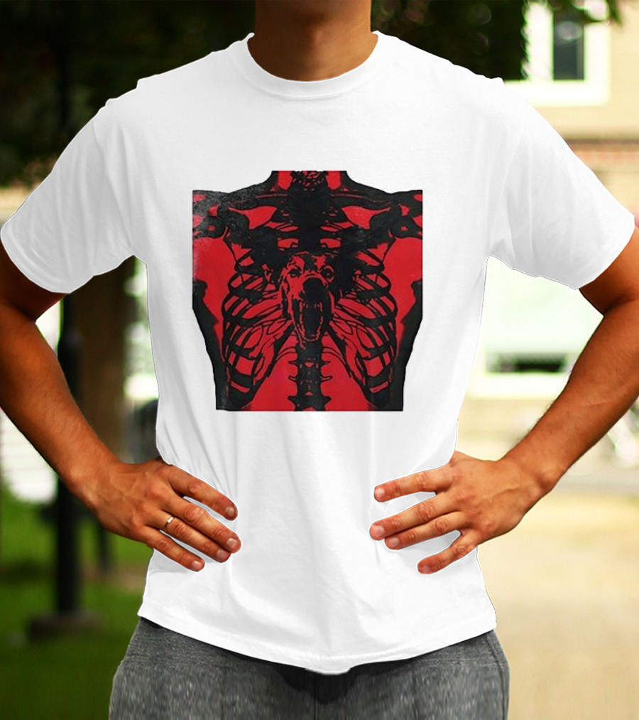 Punfest Told Y'all I Got That Dog In Me Skeleton Dog X Ray T-Shirt