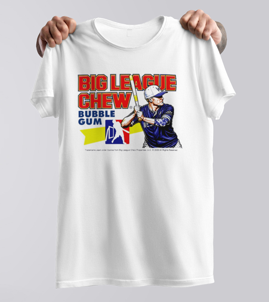 Big League Chew Bubble Gum Baseball Player Kyle Schultz T-Shirt
