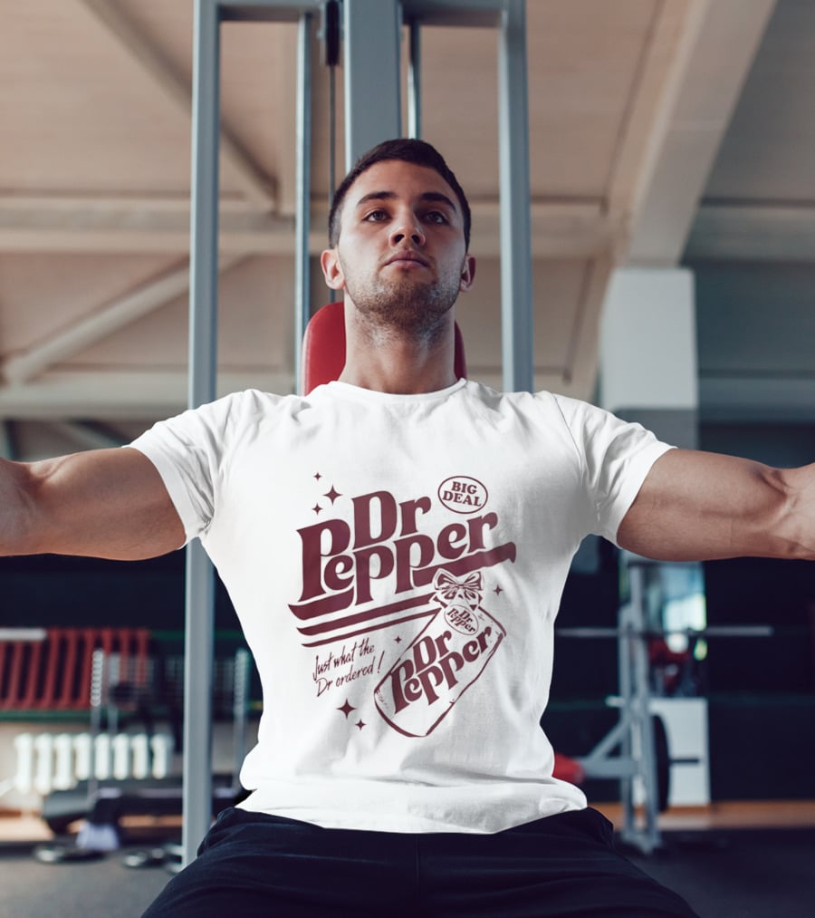 Dr Pepper Big Deal Just What The Dr Ordered Retro Bottle T-Shirt