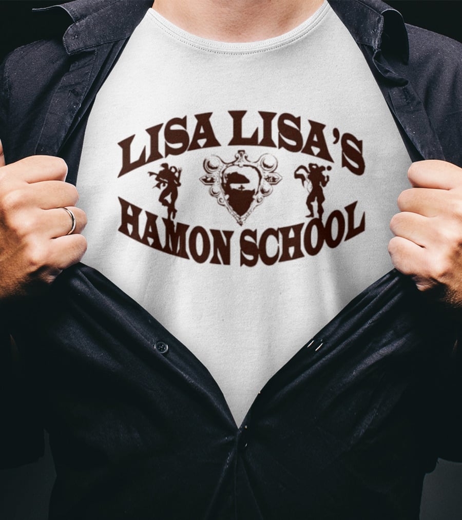 Lisa Lisa's Hamon School Emblem Ninja T-Shirt