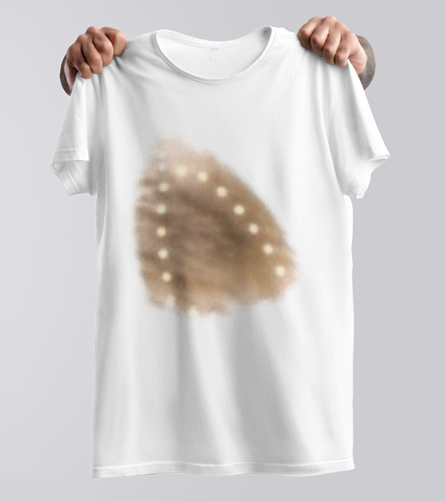 Peep Szczesny Iron Burnt Circle Light Shell T-Shirt