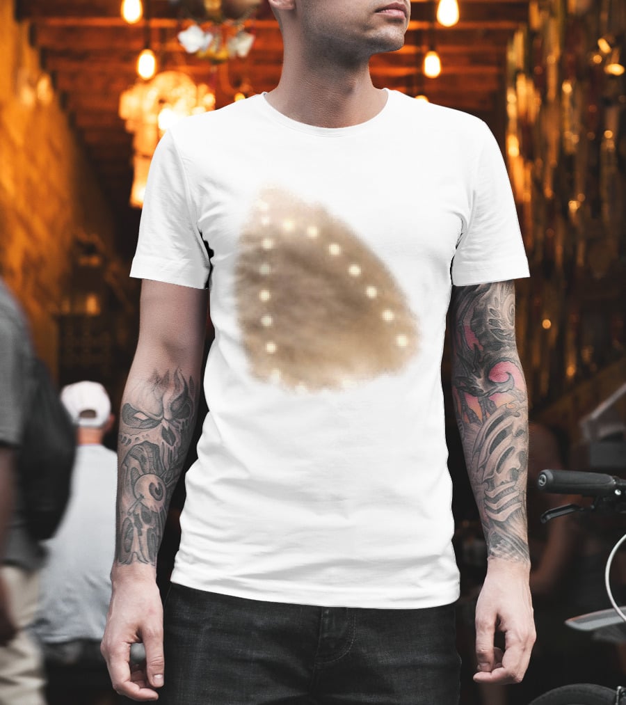 Peep Szczesny Iron Burnt Circle Light Shell T-Shirt