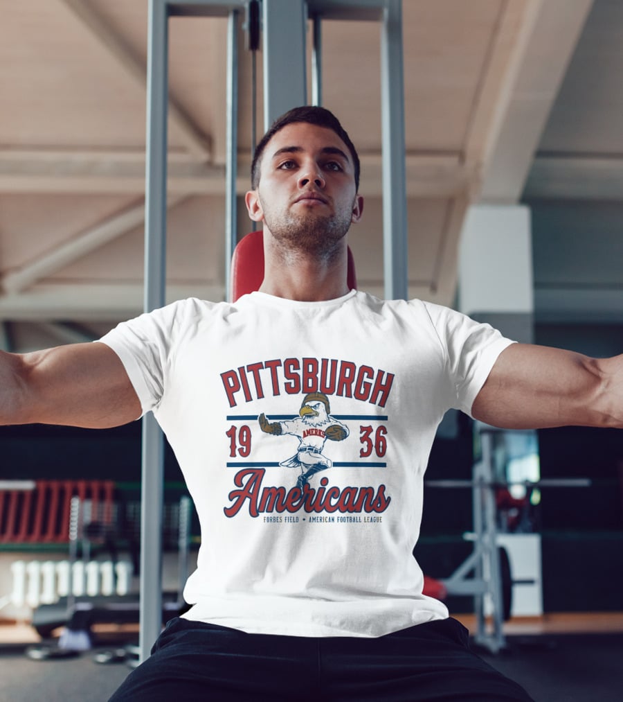 Pittsburgh Americans 1936 Forbes Field American Football League T-Shirt