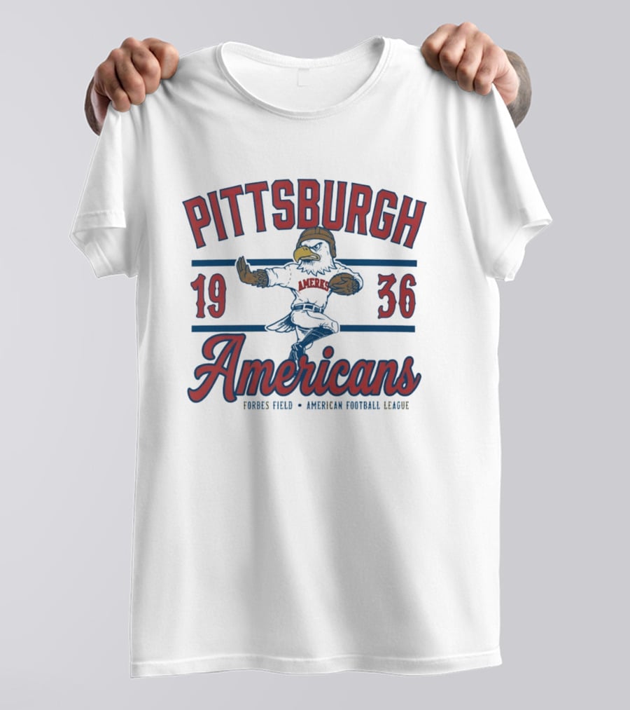 Pittsburgh Americans 1936 Forbes Field American Football League T-Shirt