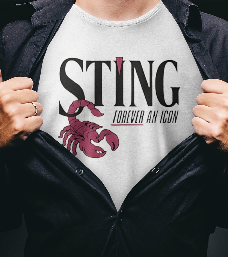 STING Forever An Icon Scorpion T-Shirt